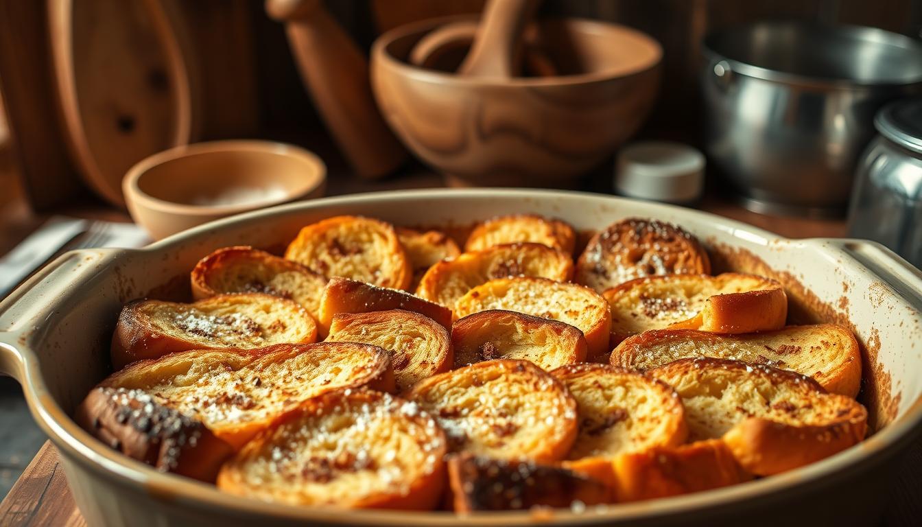breakfast bread pudding