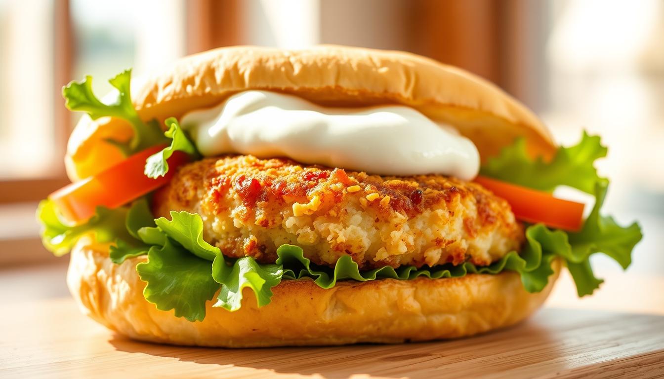 crab cake sandwich