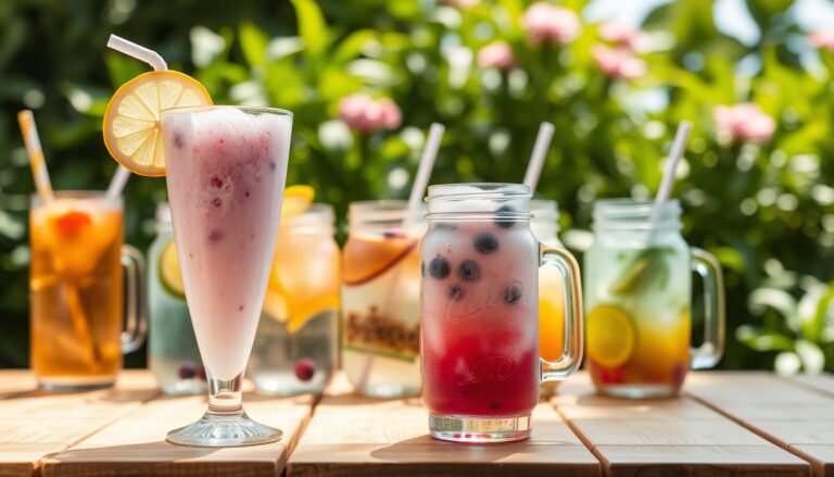 Blueberry Lemon Drop Slushies