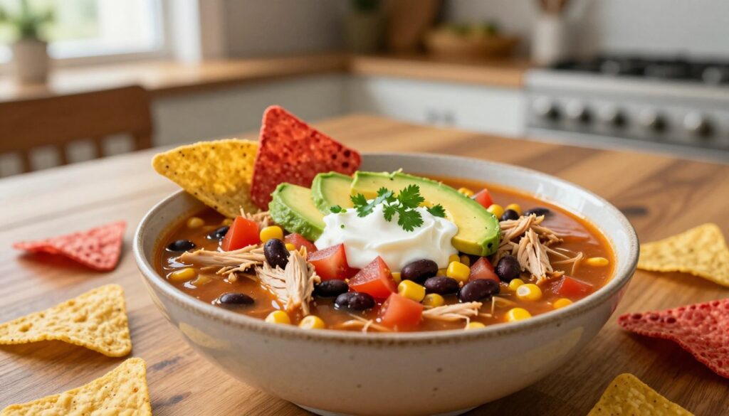 chicken taco soup recipe