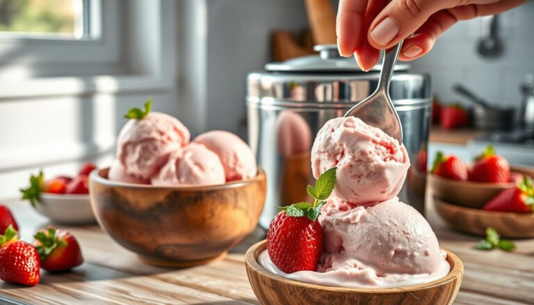 strawberry ice cream recipe